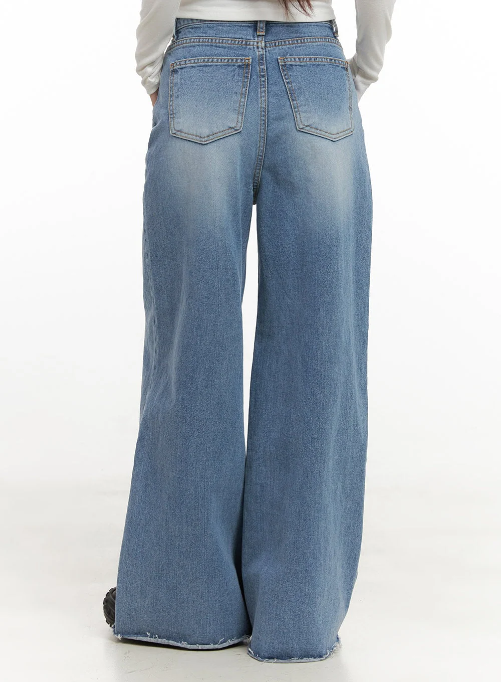 Melody Chic Flare Wide Leg Jeans CN428 - Image 5