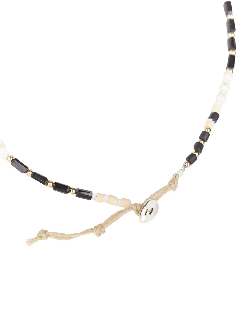 Men’s Beaded Charm Necklace IY529 - Image 10