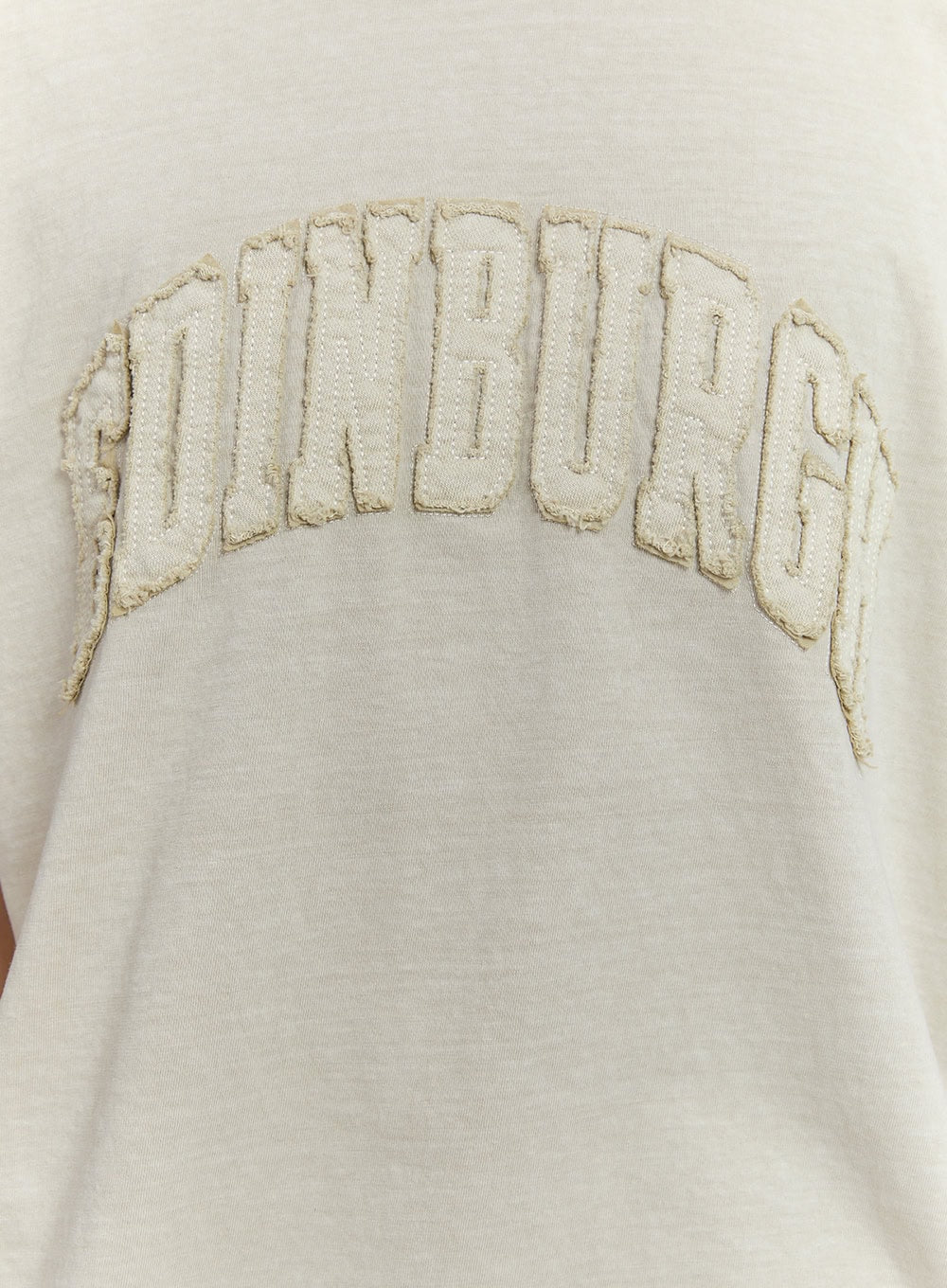 Men’s Patch Washed Oversize T-Shirt IY529 - Image 4