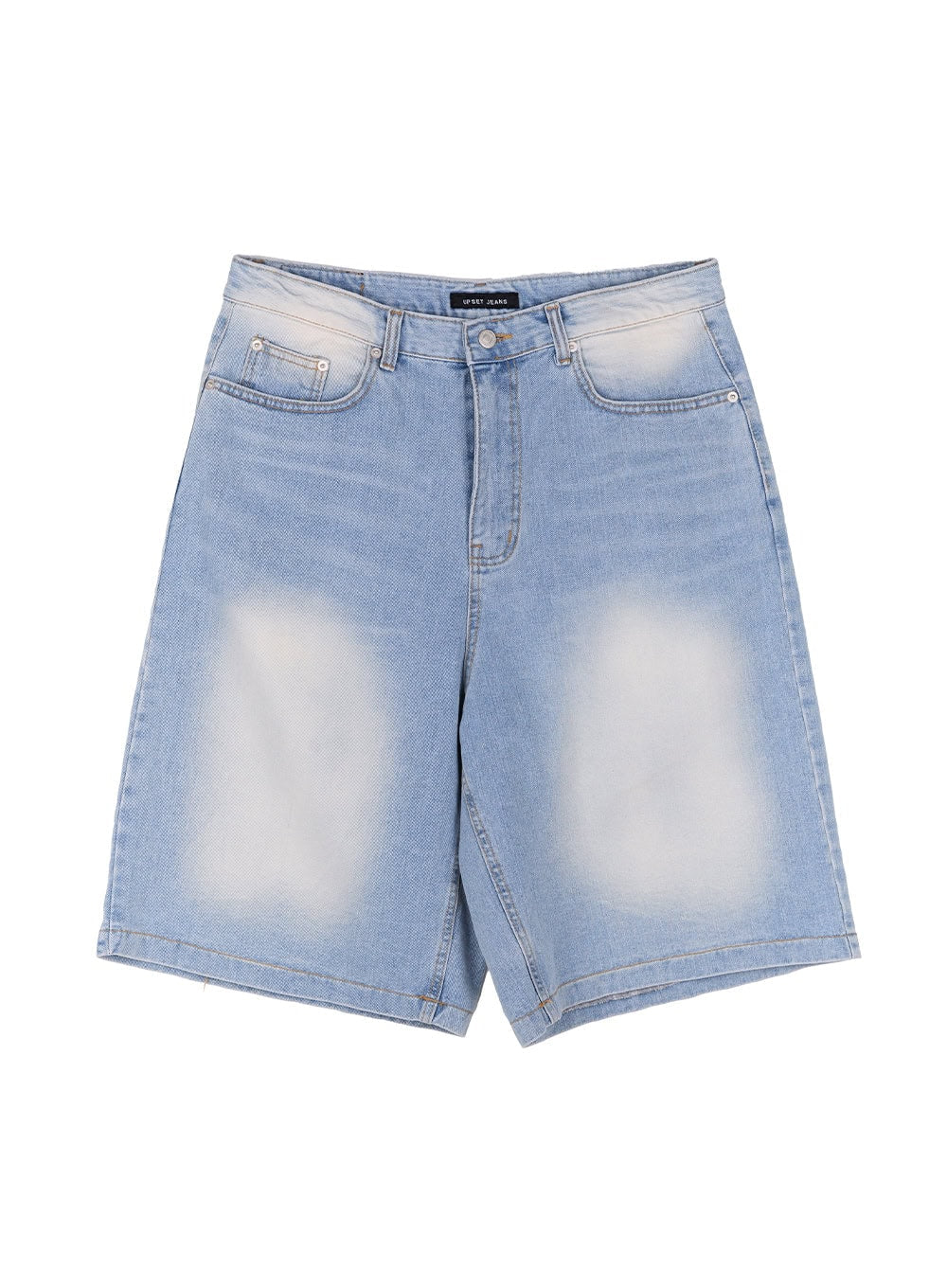 Men’s Washed Wide-Leg Jorts IY529 - Image 11