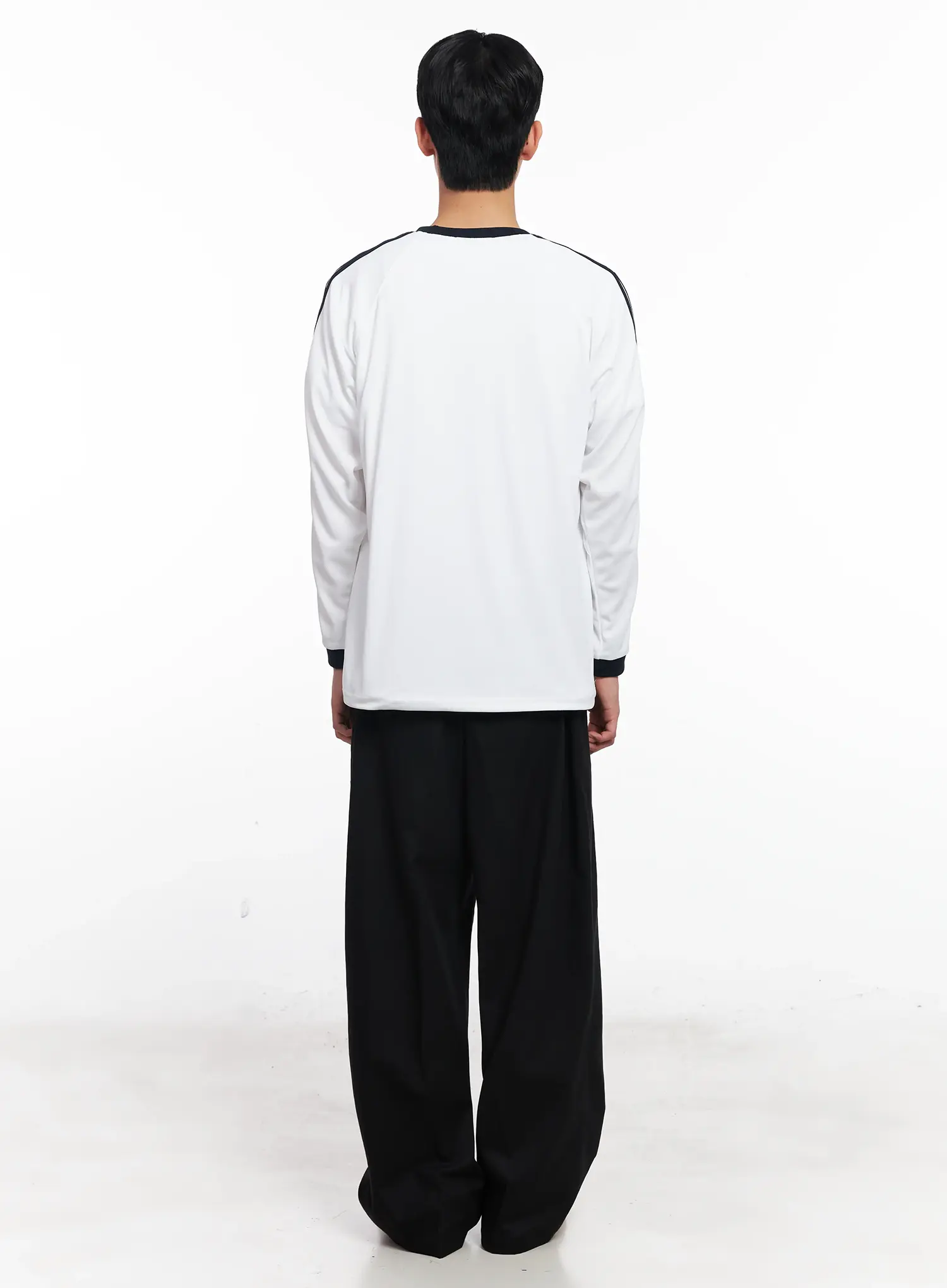 Men's Baggy Wide-Leg Trousers IL501 - Image 10