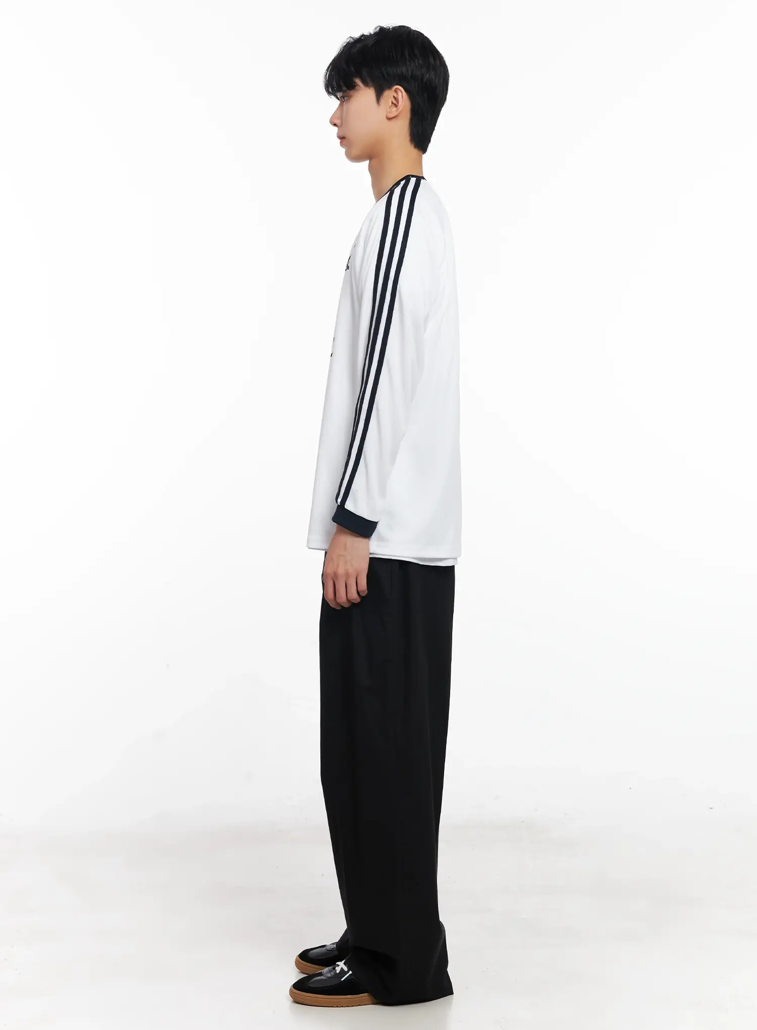 Men's Baggy Wide-Leg Trousers IL501 - Image 5