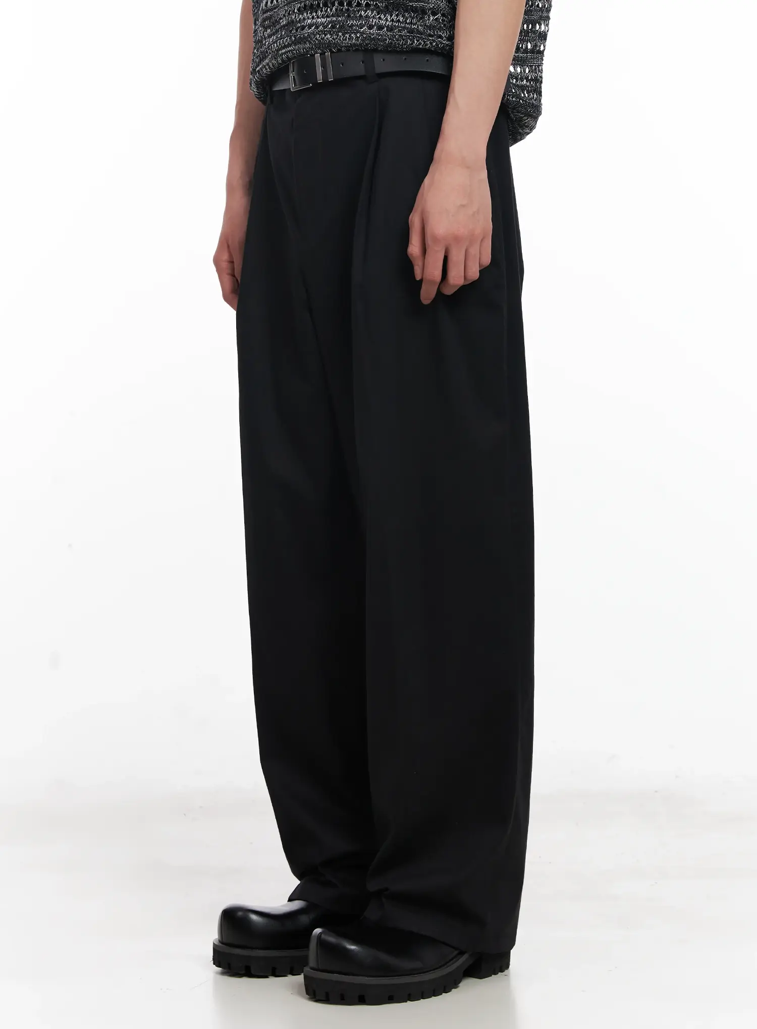 Men's Baggy Wide-Leg Trousers IL501 - Image 6
