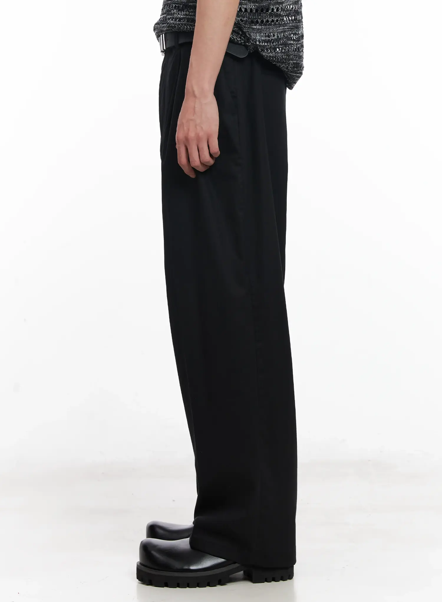 Men's Baggy Wide-Leg Trousers IL501 - Image 8