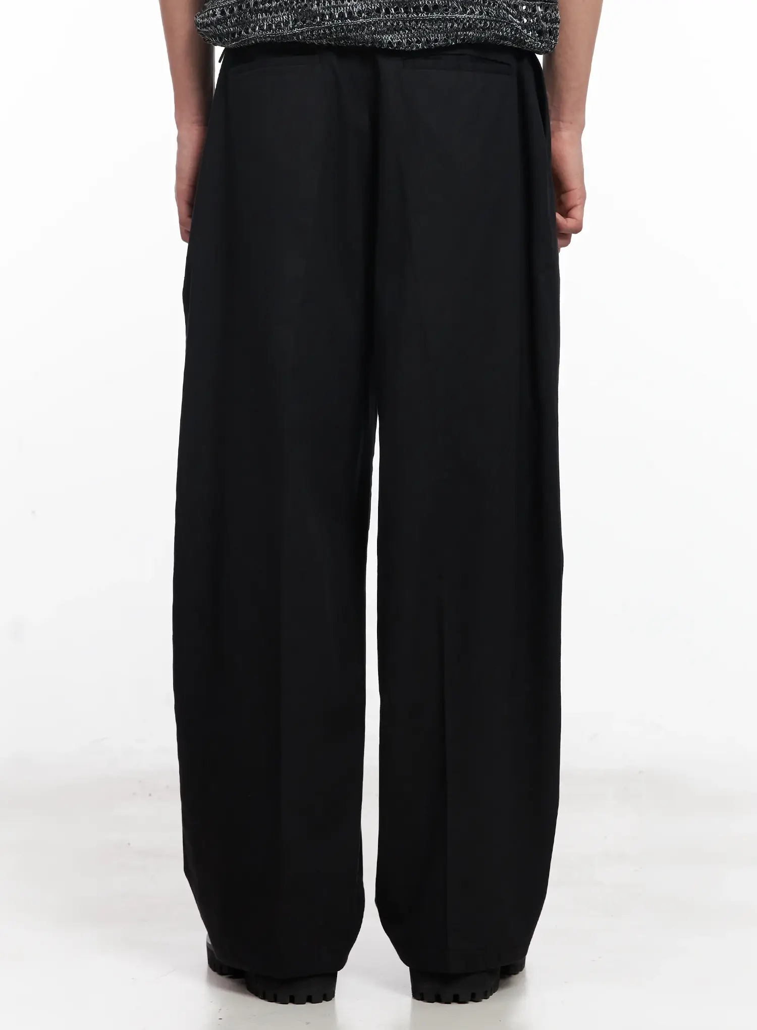 Men's Baggy Wide-Leg Trousers IL501 - Image 9