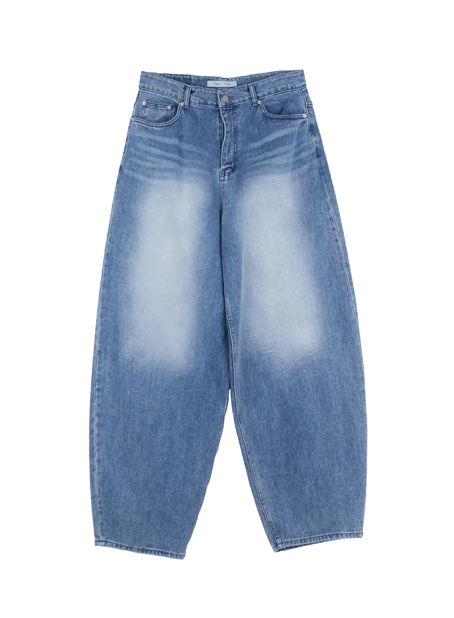 Men's Balloon-Fit Denim Jeans IL518 - Image 15