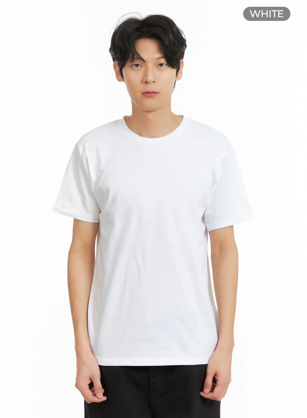 Men's Basic Cotton T-Shirt IA401 - Image 10
