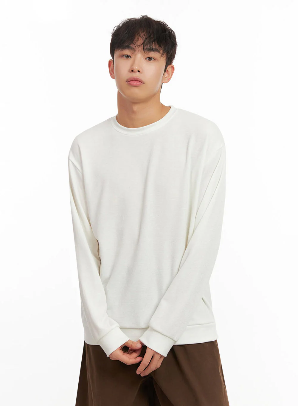 Men's Basic Long-Sleeve Tee ID427