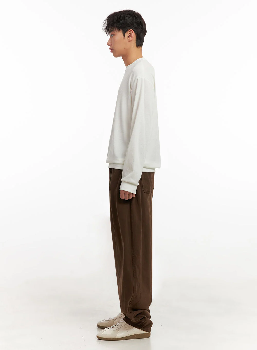 Men's Basic Long-Sleeve Tee ID427 - Image 7