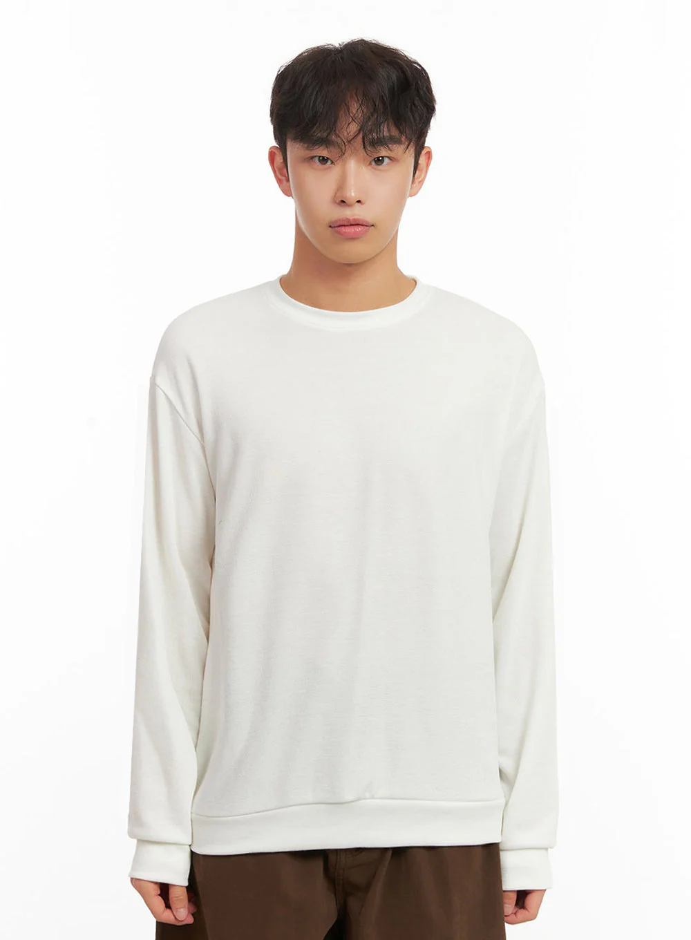 Men's Basic Long-Sleeve Tee ID427 - Image 9