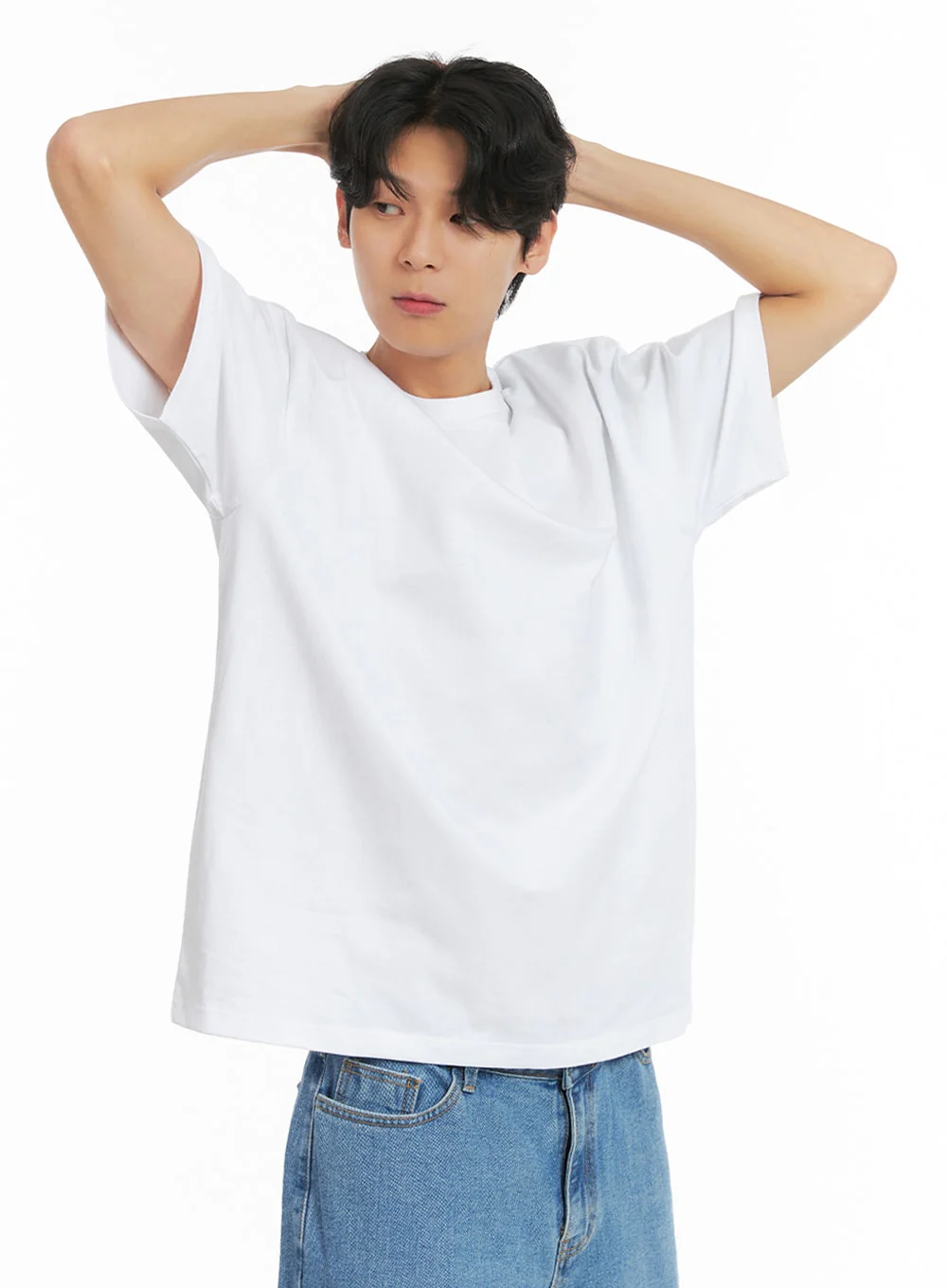 Men's Basic Tee IA401 - Image 4