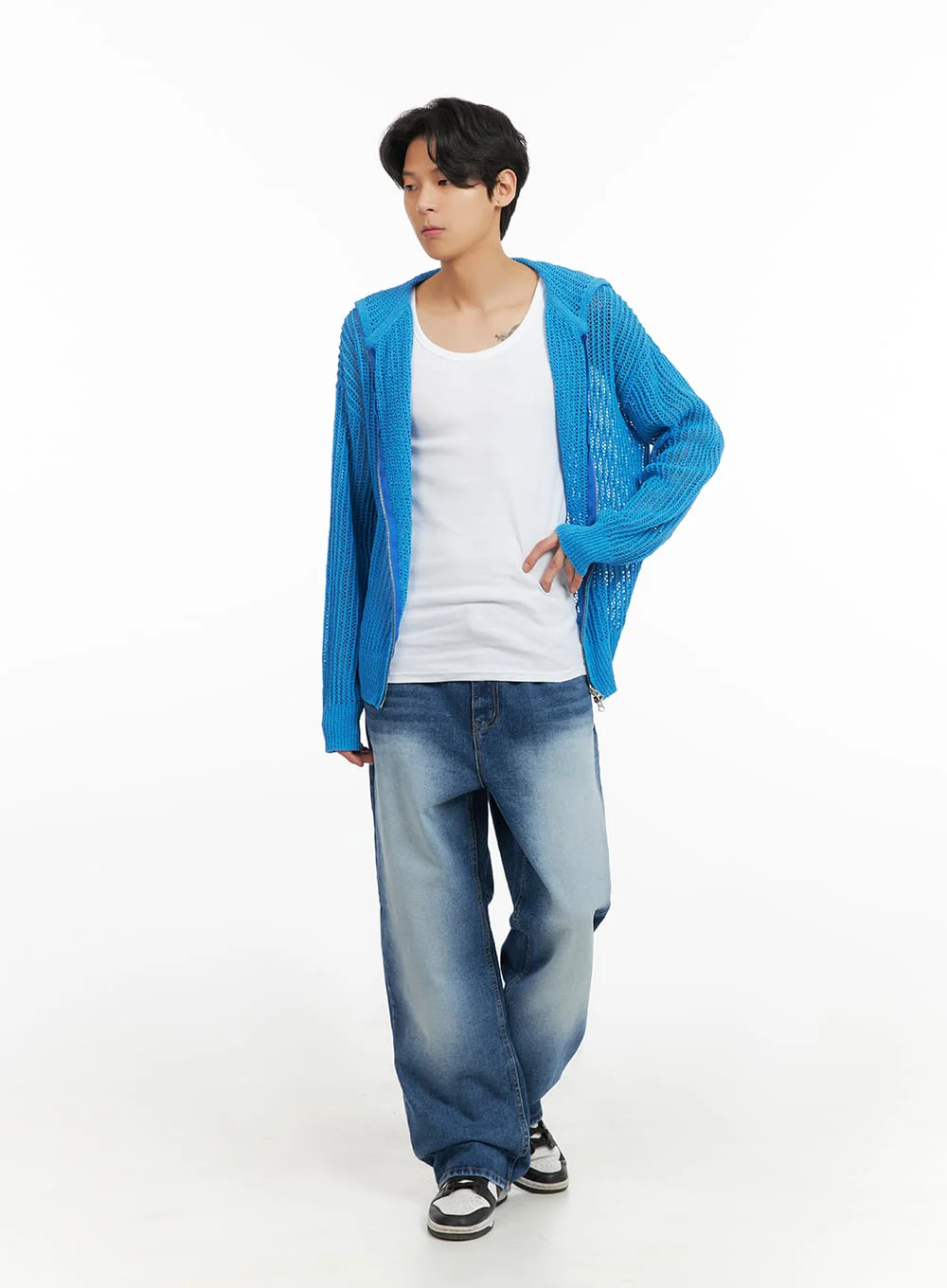Men's Basic U Neck Tank Top IA402 - Image 7