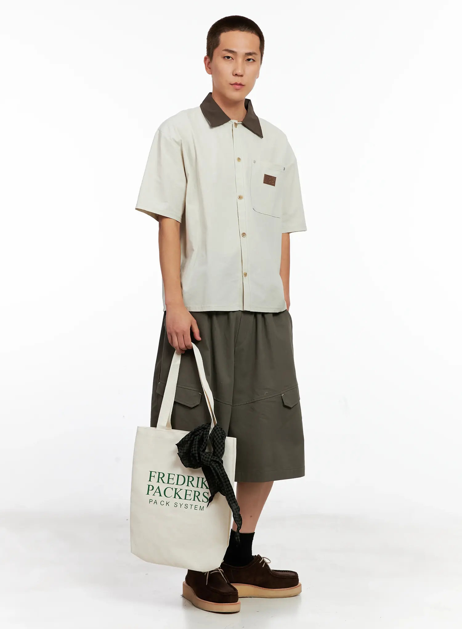 Men's Bermuda Cargo Shorts IG511 - Image 12