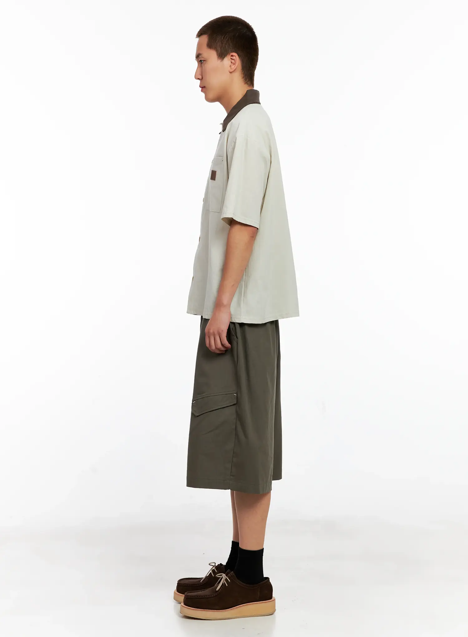 Men's Bermuda Cargo Shorts IG511 - Image 7