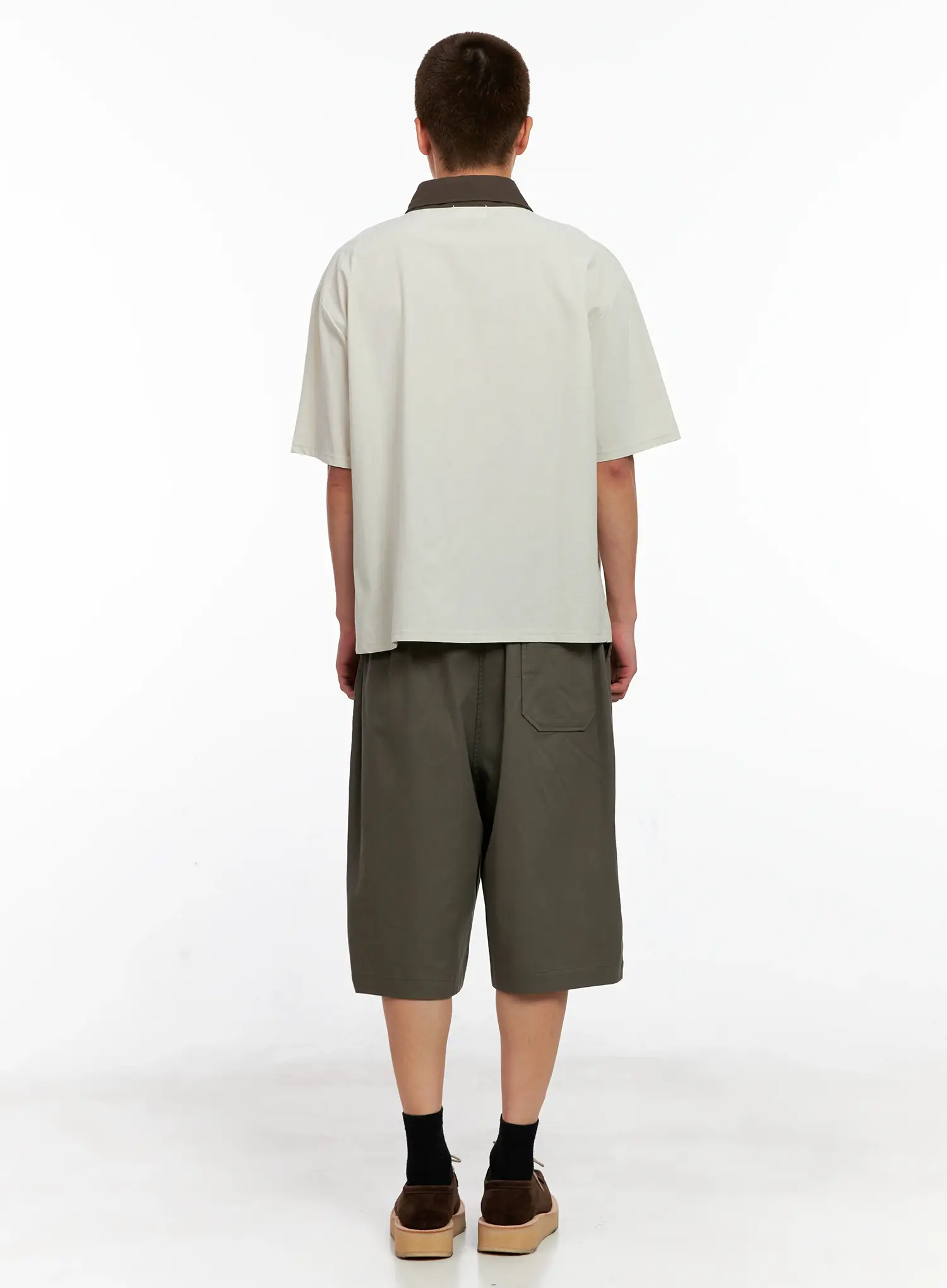 Men's Bermuda Cargo Shorts IG511 - Image 9