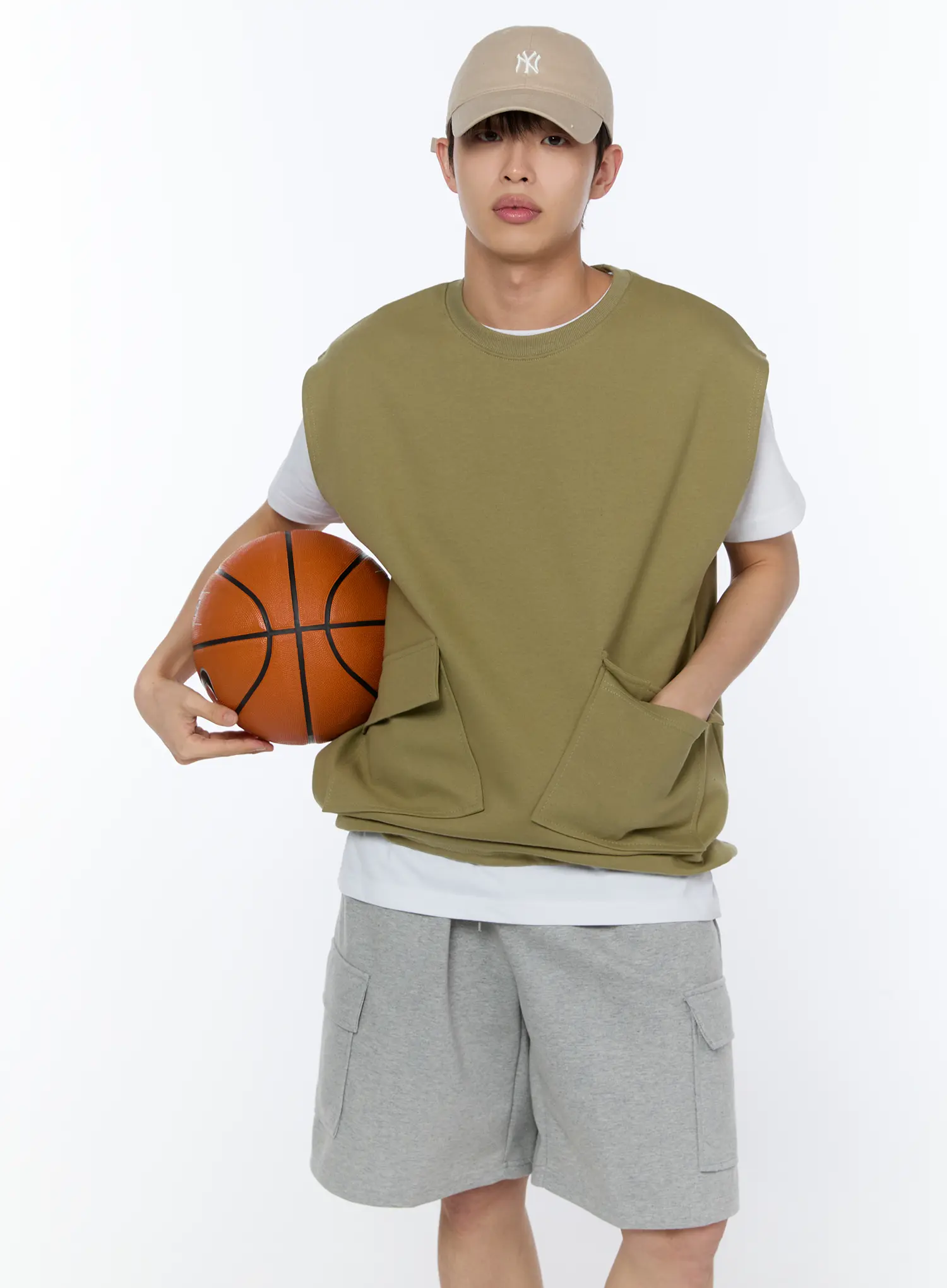 Men's Big Pocket Vest IA517 - Image 2