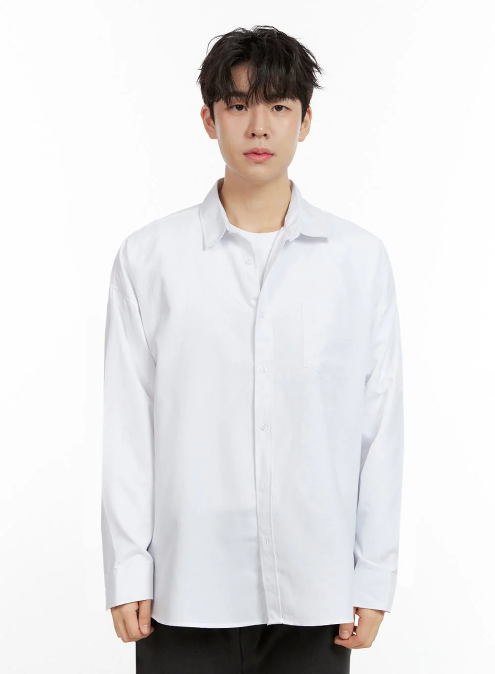 Men's Buttoned Collar Shirt IN422 - Image 10