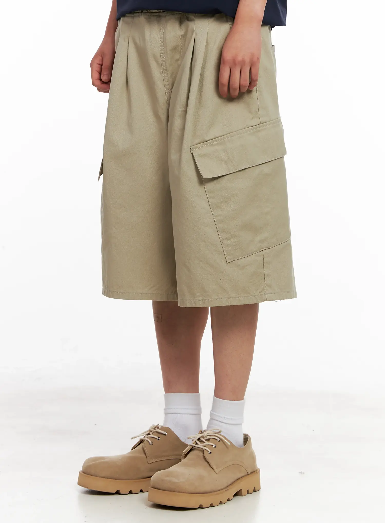 Men's Cargo Bermuda Shorts IL521 - Image 6