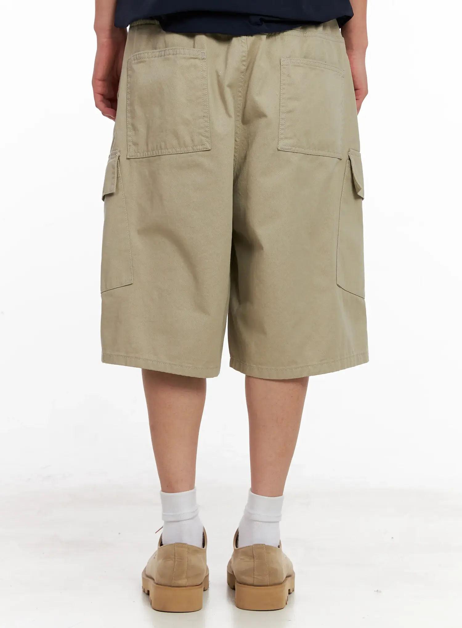 Men's Cargo Bermuda Shorts IL521 - Image 9