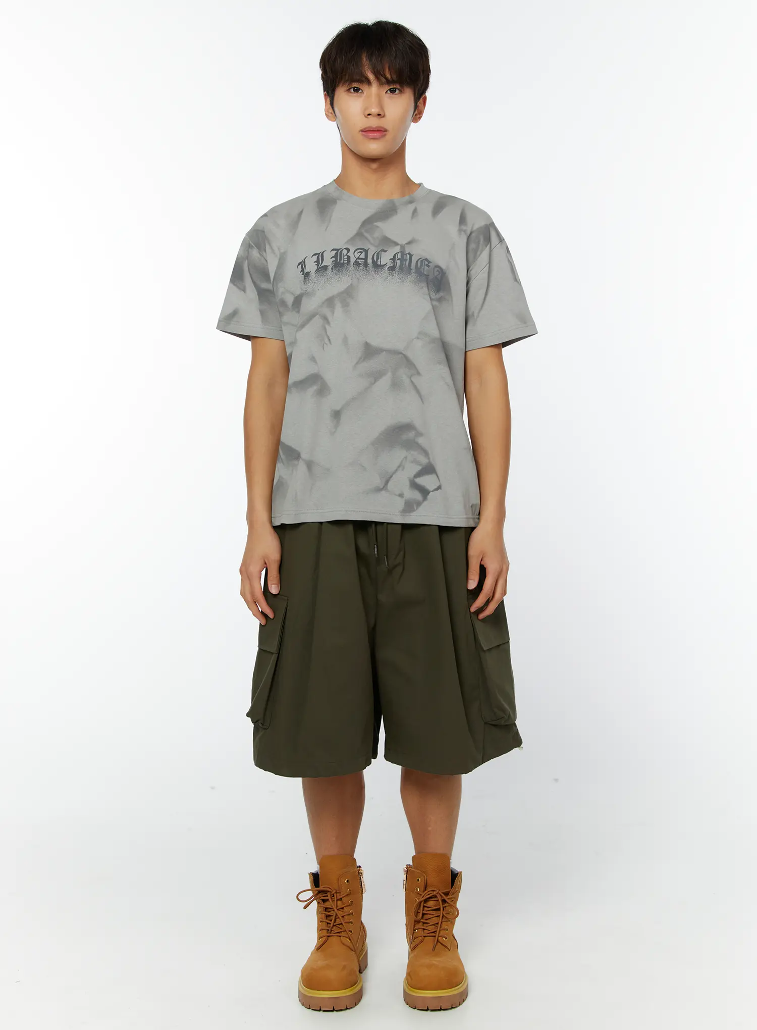 Men's Cargo Bermuda Shorts IY514 - Image 4