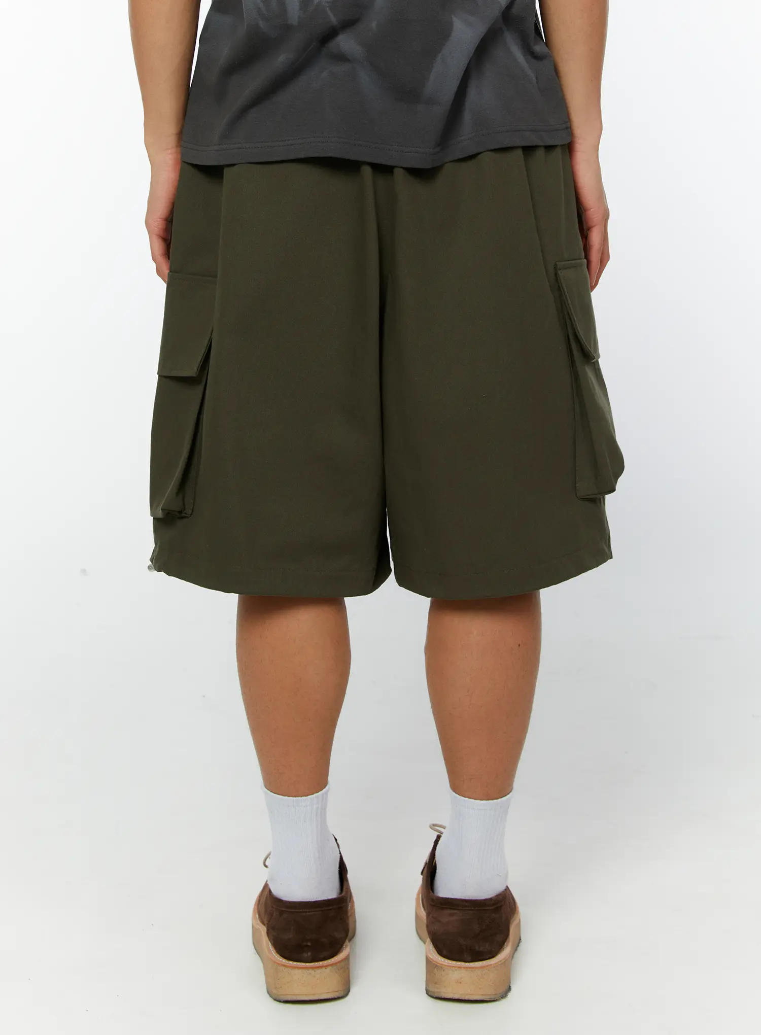 Men's Cargo Bermuda Shorts IY514 - Image 8