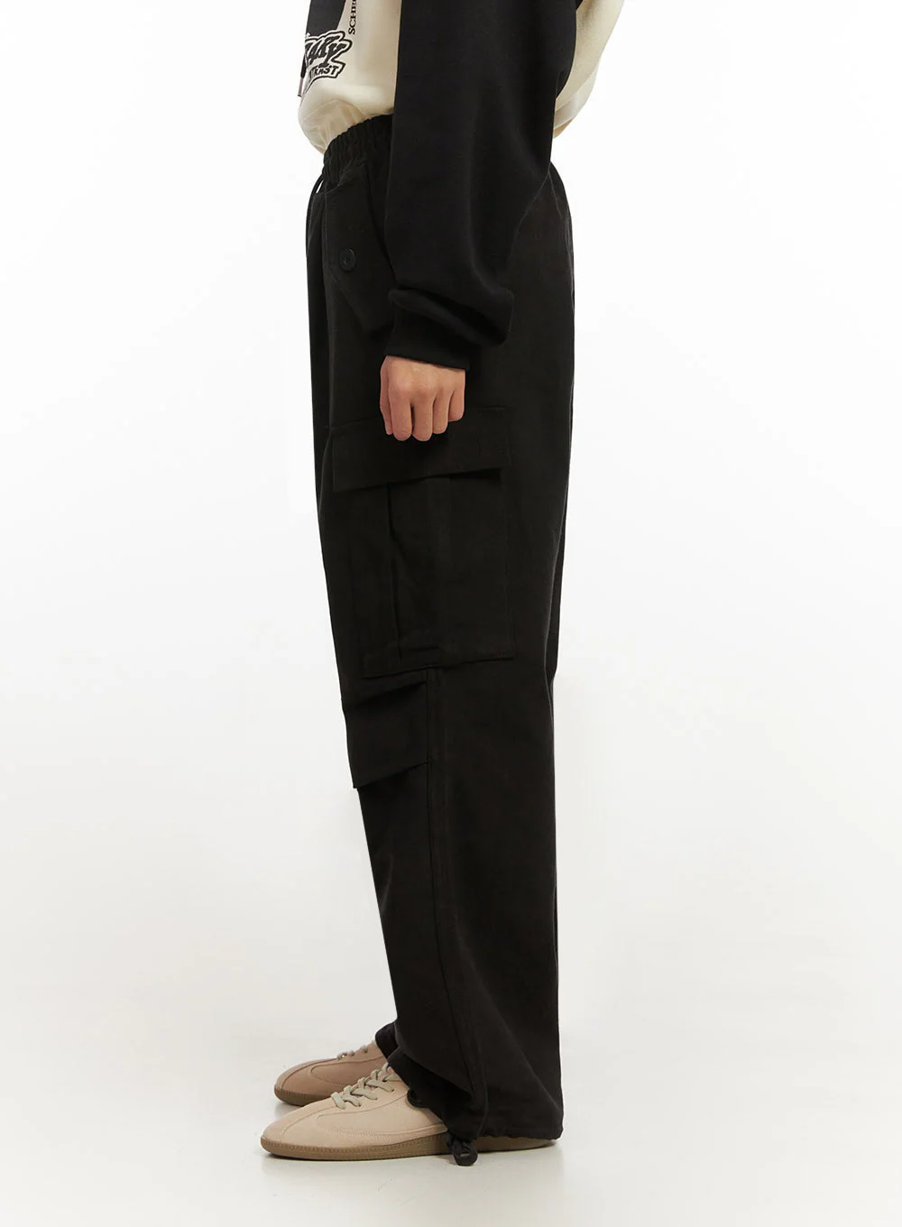 Men's Cargo Comfort Cotton Pants ID413 - Image 4