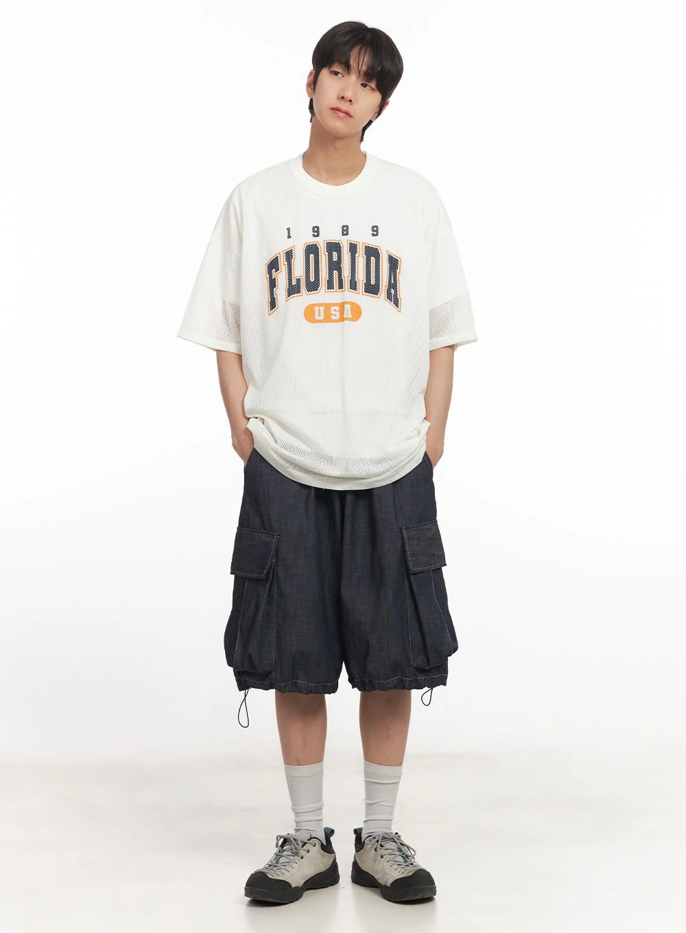 Men's Cargo Stitched Jorts IA511 - Image 13