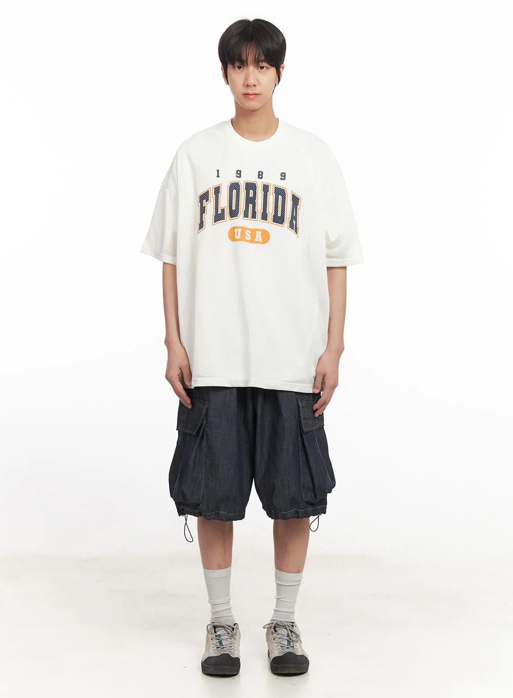Men's Cargo Stitched Jorts IA511 - Image 8