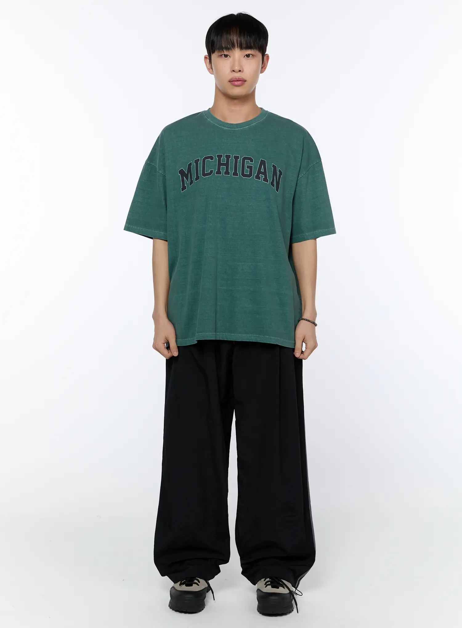 Men's Casual Graphic Tee IA520 - Image 3