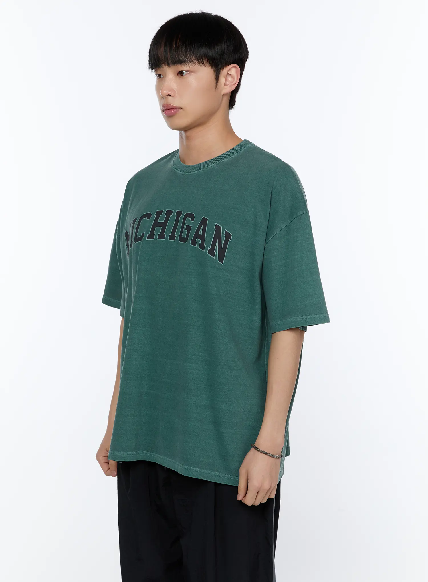Men's Casual Graphic Tee IA520 - Image 4