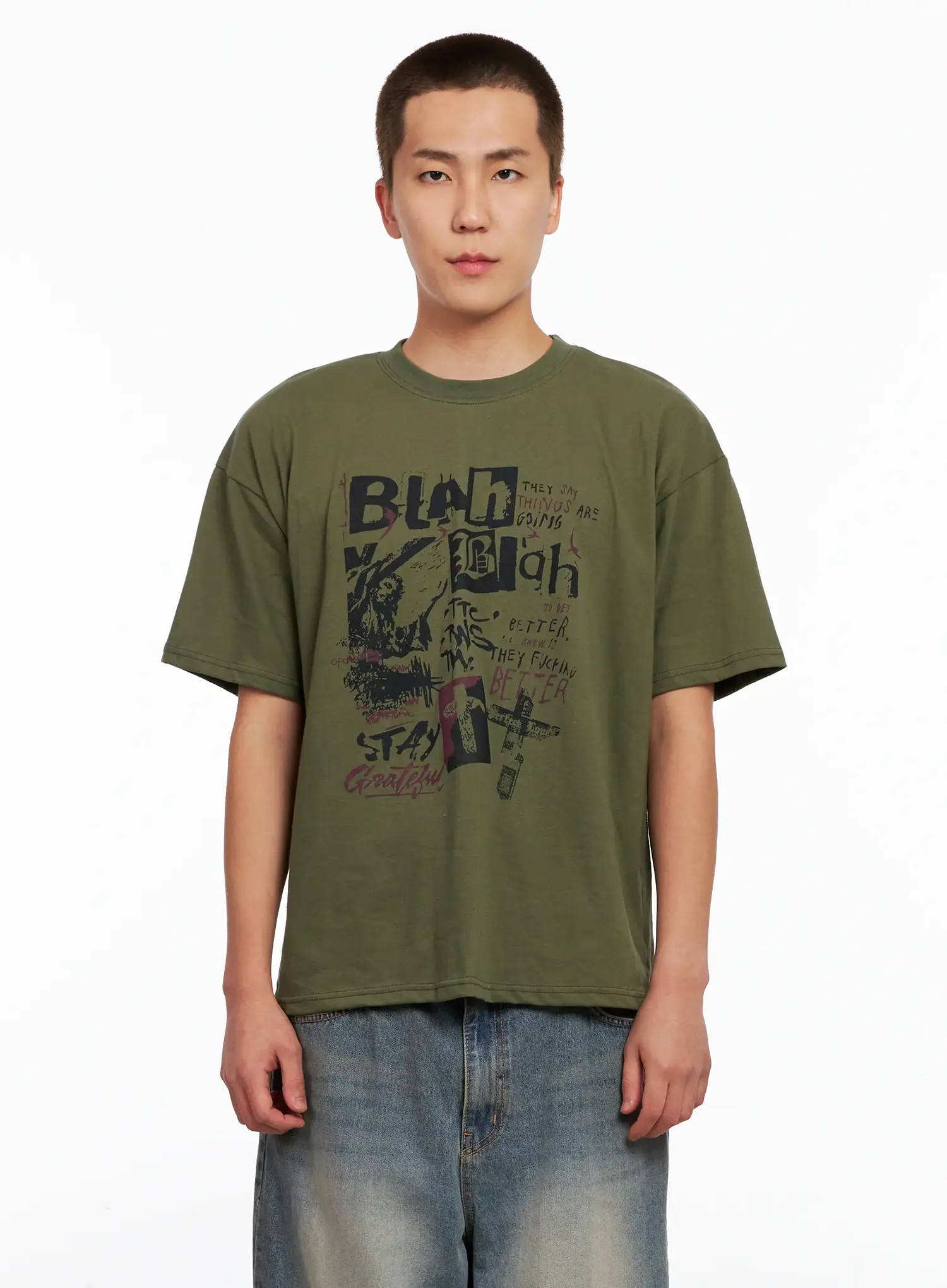 Men's Casual Graphic Tee IG511 - Image 12