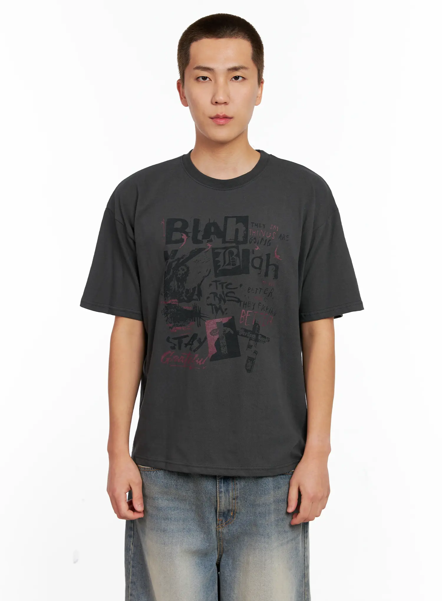 Men's Casual Graphic Tee IG511 - Image 15
