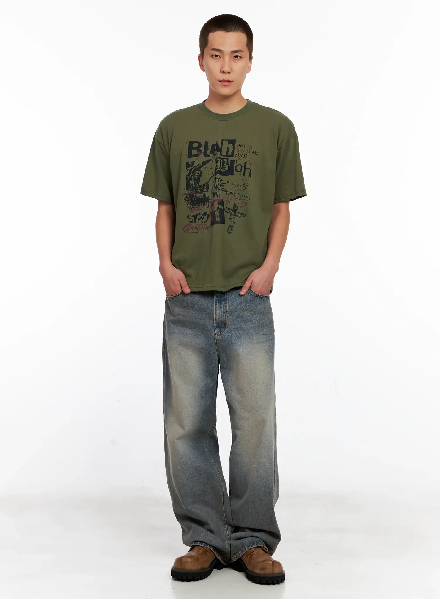 Men's Casual Graphic Tee IG511 - Image 2