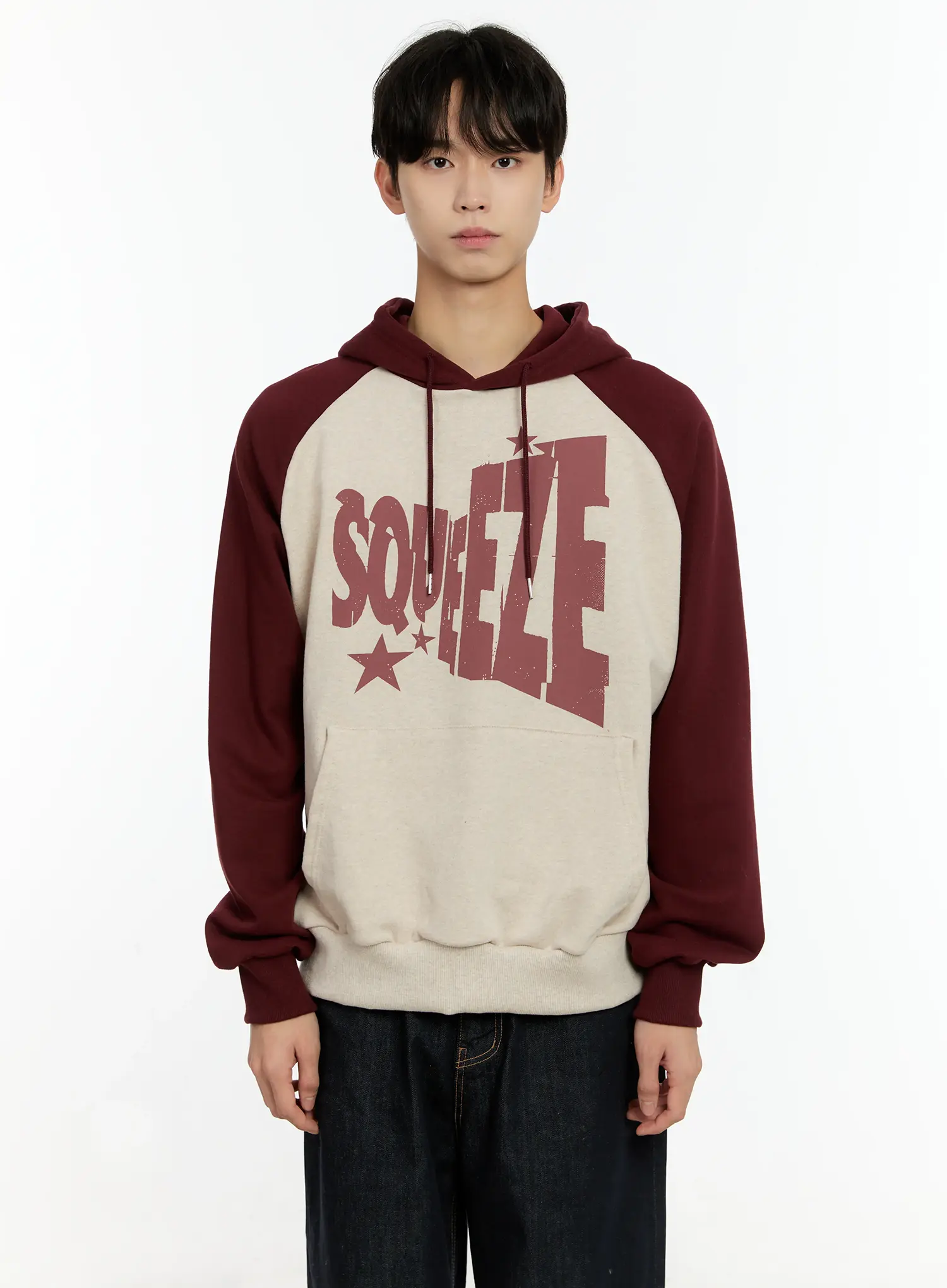 Men's Casual Raglan Hoodie IN503 - Image 10