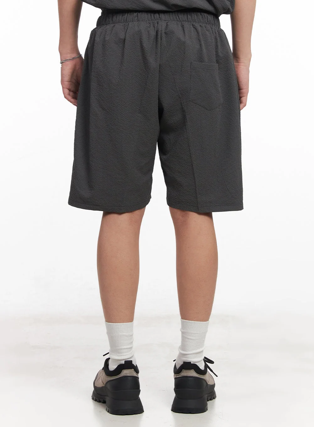 Men's Chic Wide-Fit Sweatshorts IA525 - Image 5