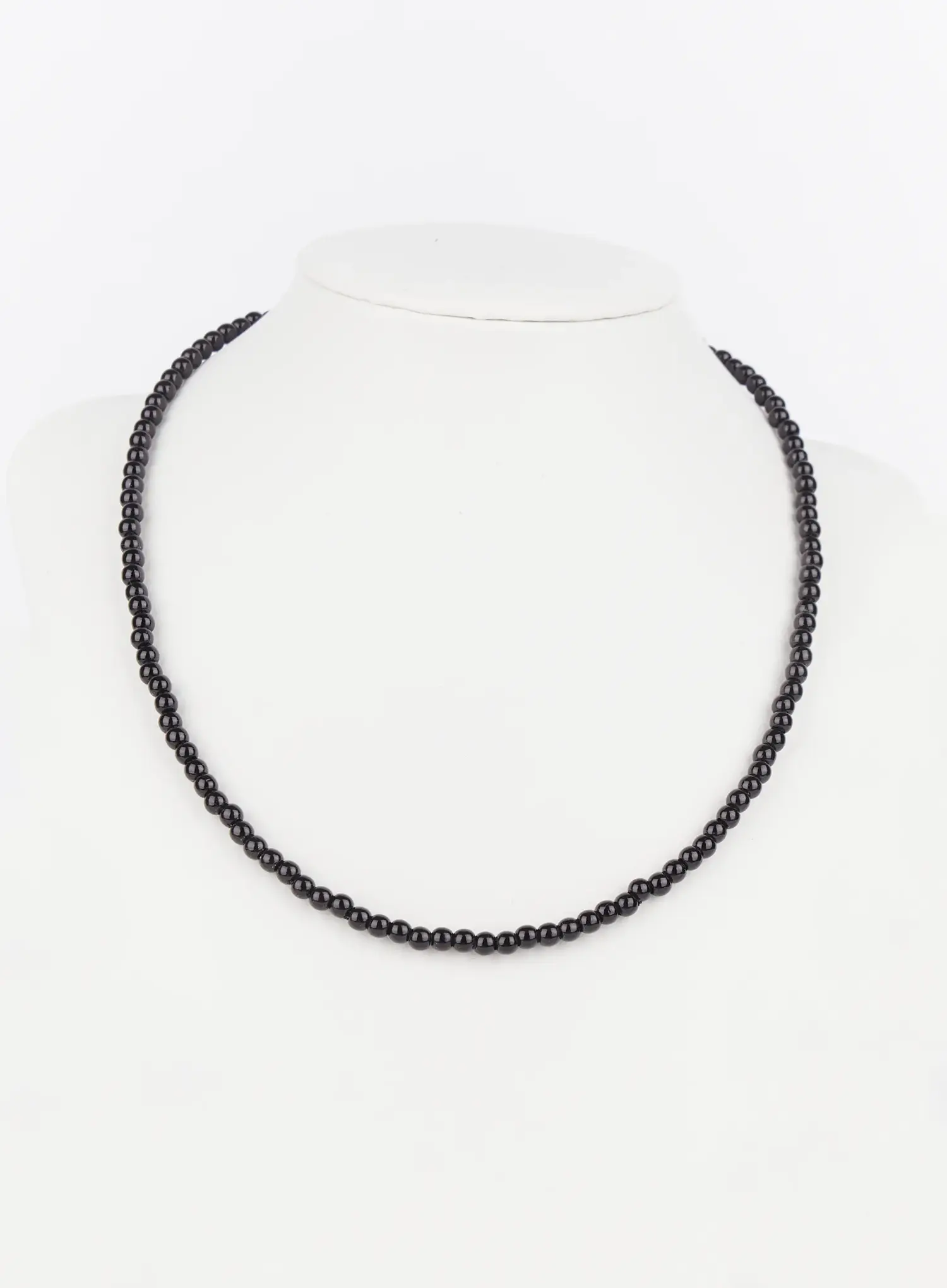 Men's Classic Beaded Necklace IS510 - Image 9