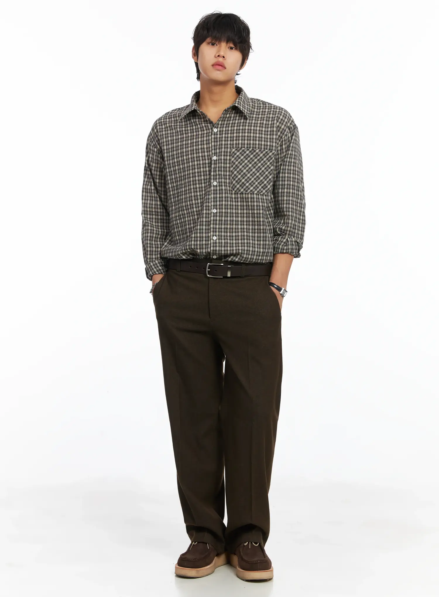 Men's Classic Belt IJ512 - Image 4