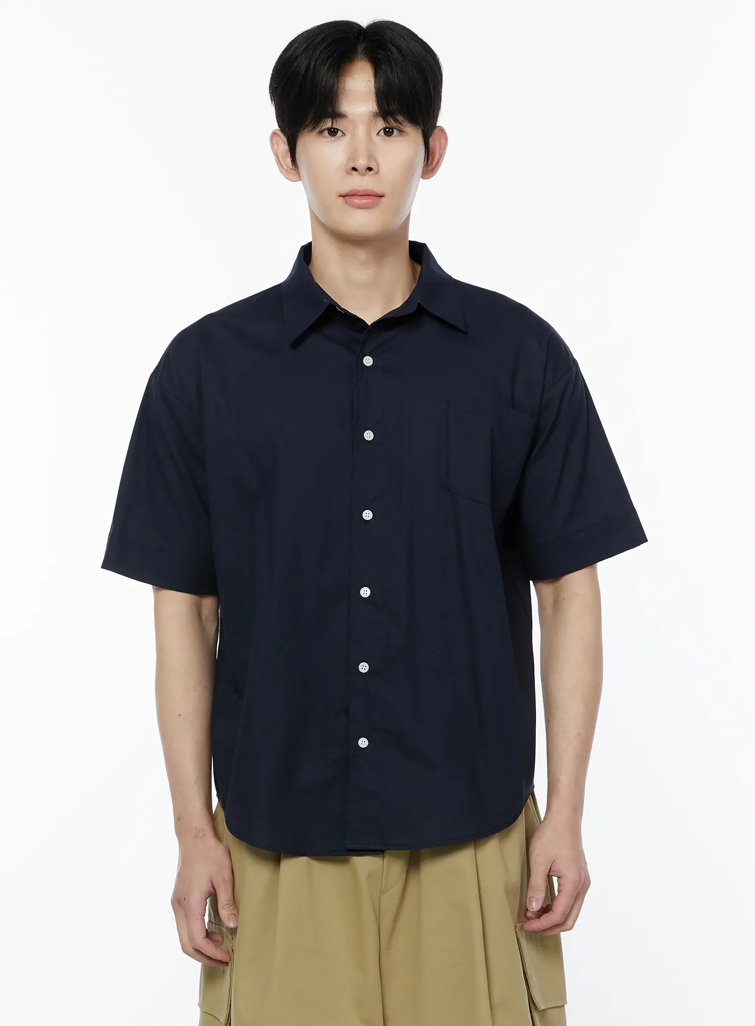 Men's Classic Button-Up Shirt IA530 - Image 8