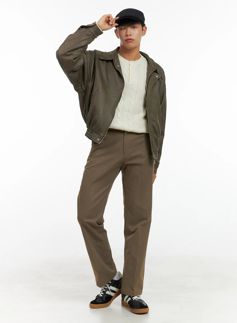 Men's Classic Straight Leg Trousers IS420 - Image 6