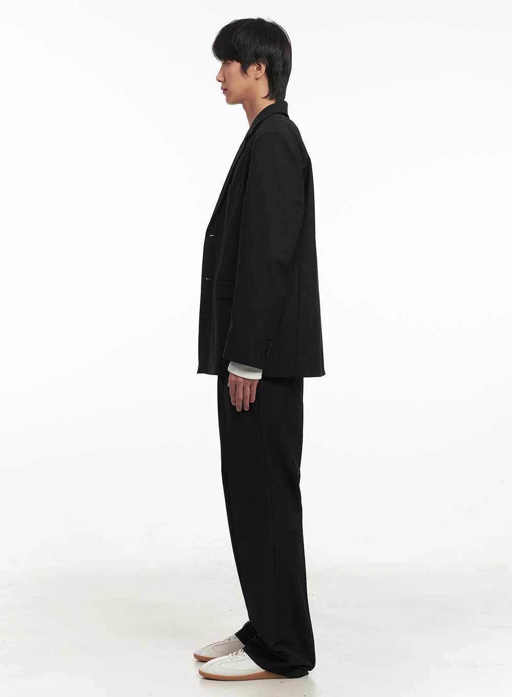 Men's Classic Wide-Leg Slacks IA511 - Image 8