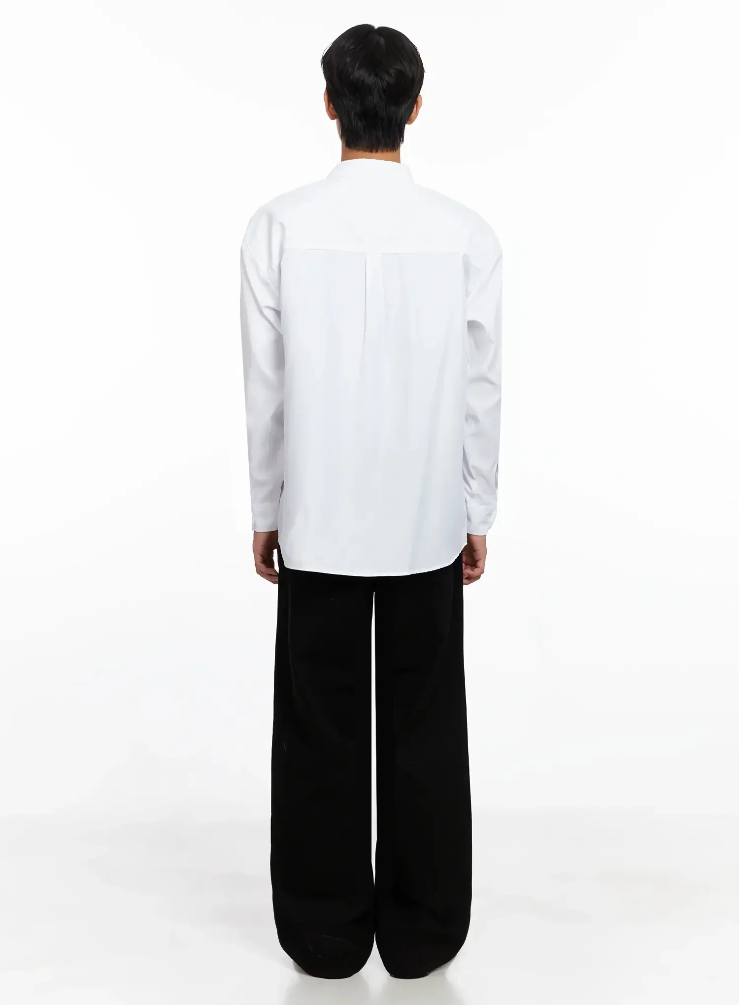 Men's Classic Wide Pants IO516 - Image 11