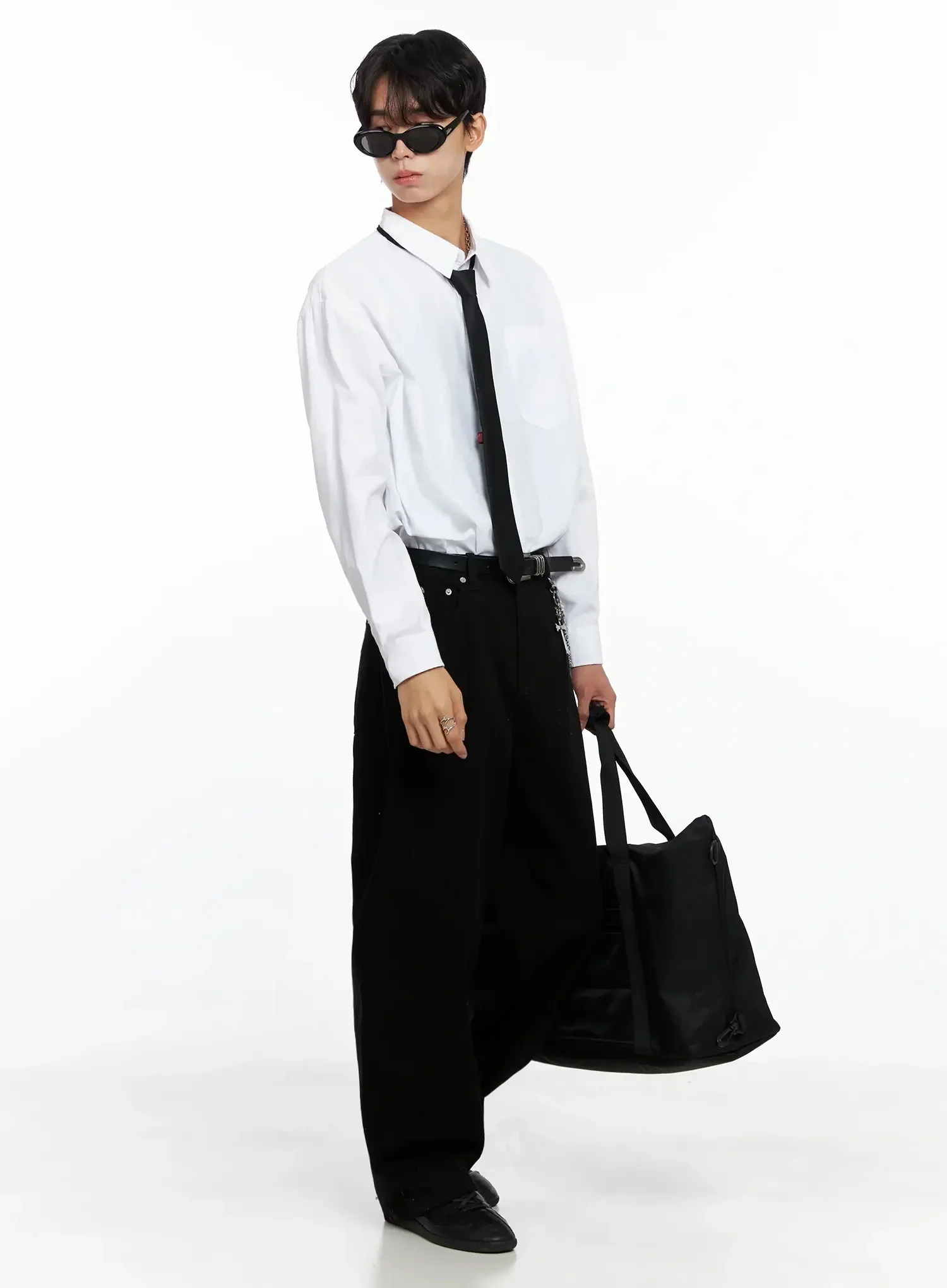 Men's Classic Wide Pants IO516 - Image 13