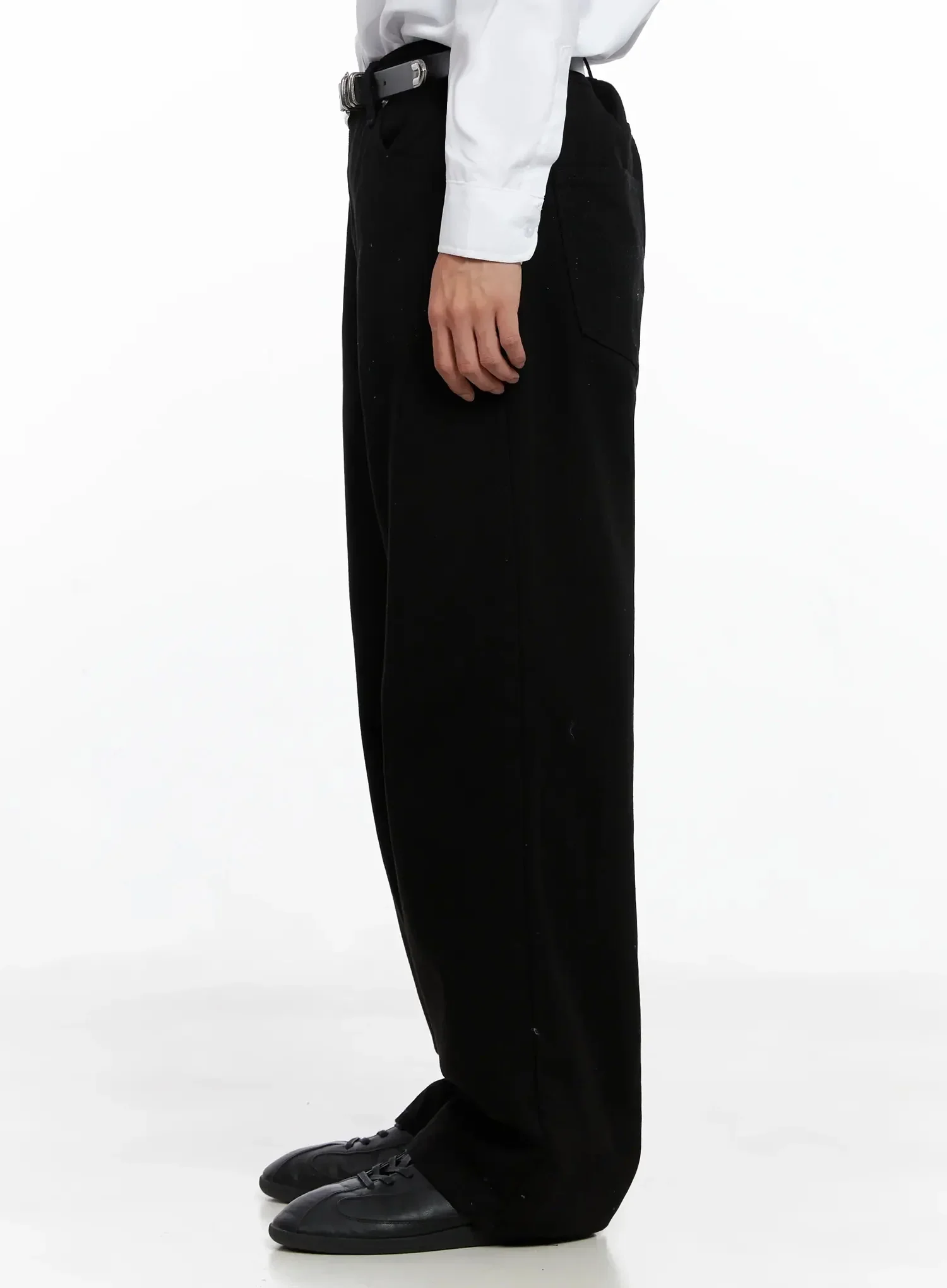 Men's Classic Wide Pants IO516 - Image 6