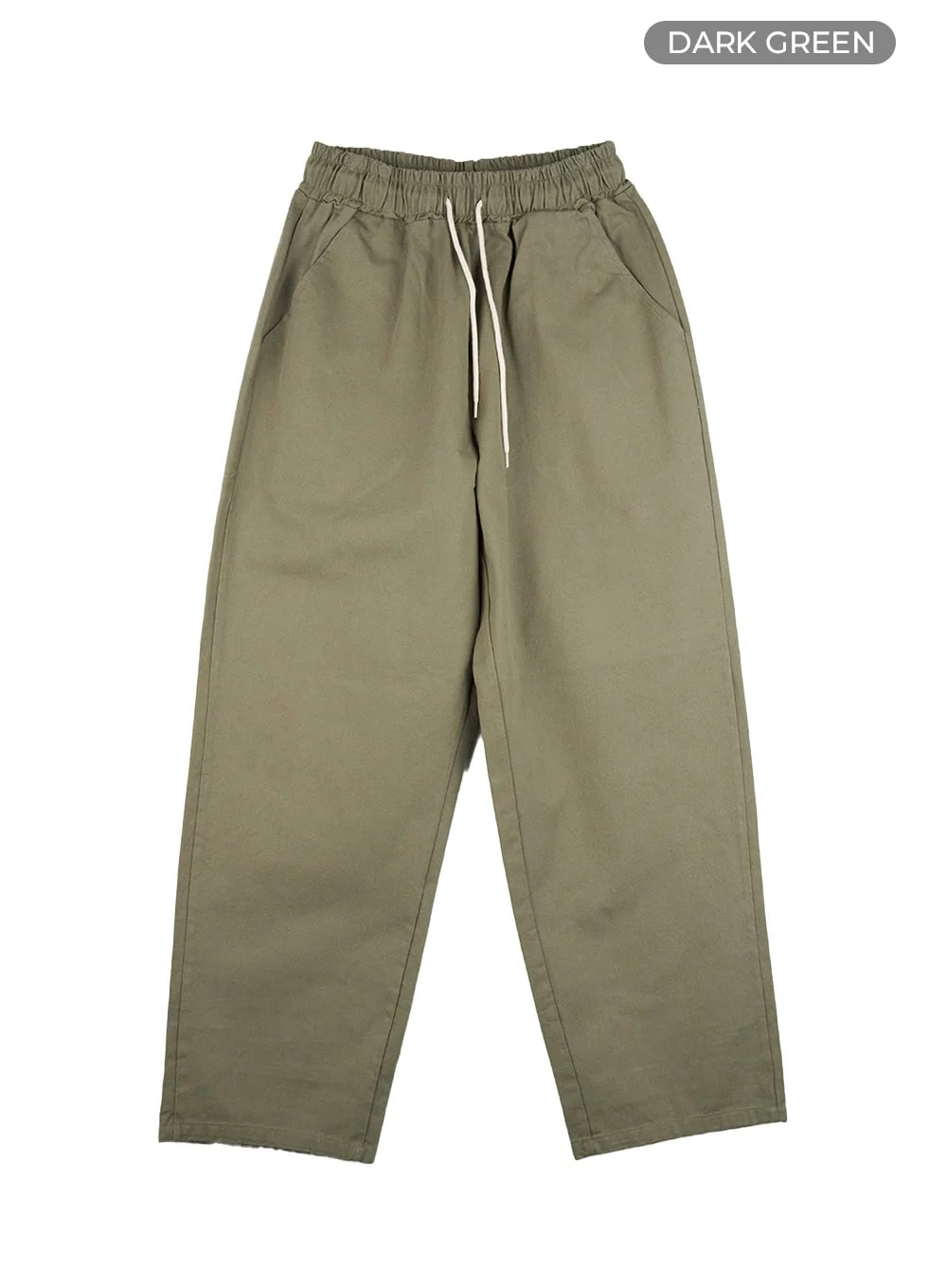 Men's Classis Cotton Solid Wide Pants IS412 - Image 10