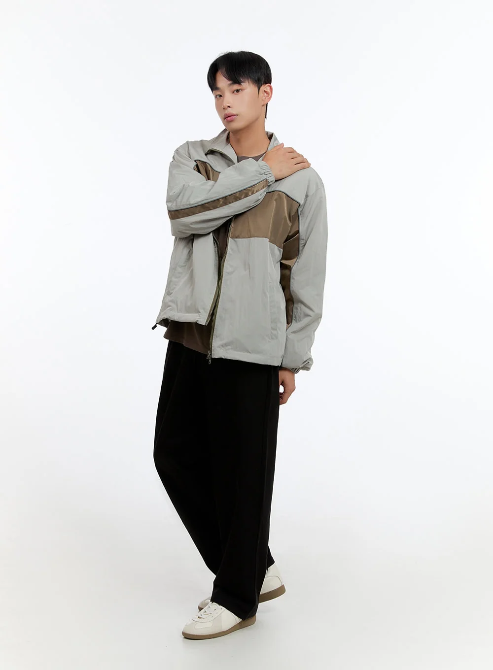 Men's Classis Cotton Solid Wide Pants IS412 - Image 6
