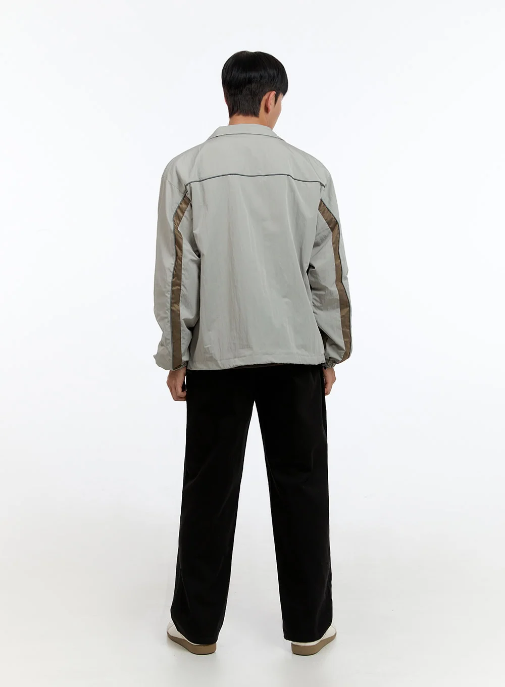 Men's Classis Cotton Solid Wide Pants IS412 - Image 7