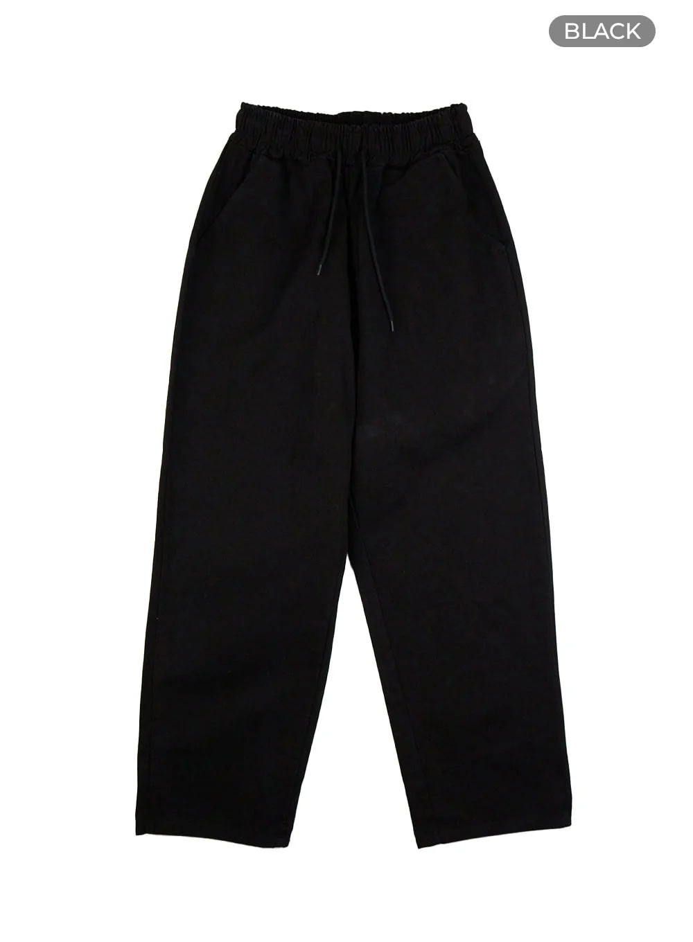 Men's Classis Cotton Solid Wide Pants IS412 - Image 8