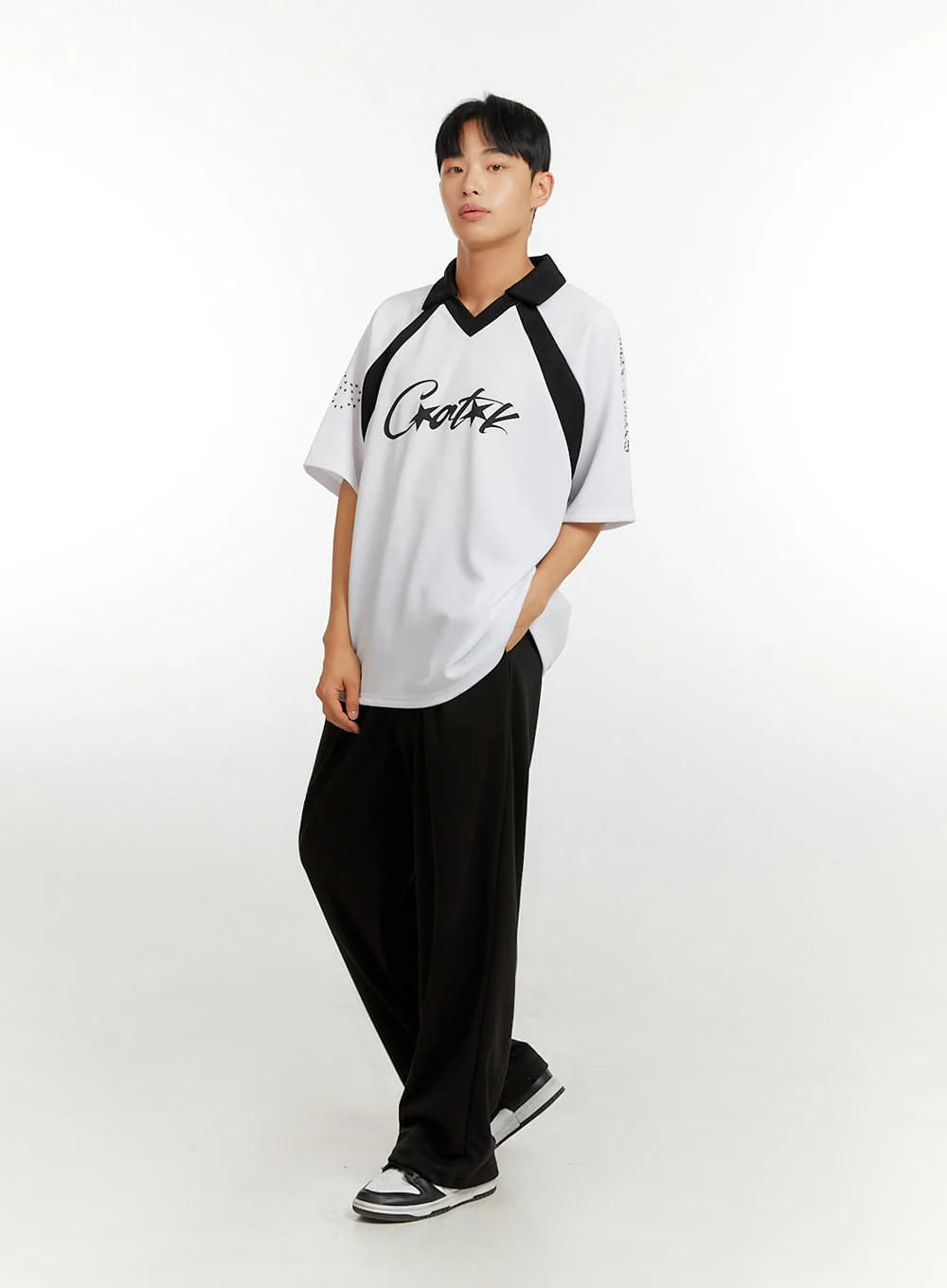 Men's Comfortable Activewear Wide Pants IU426 - Image 7