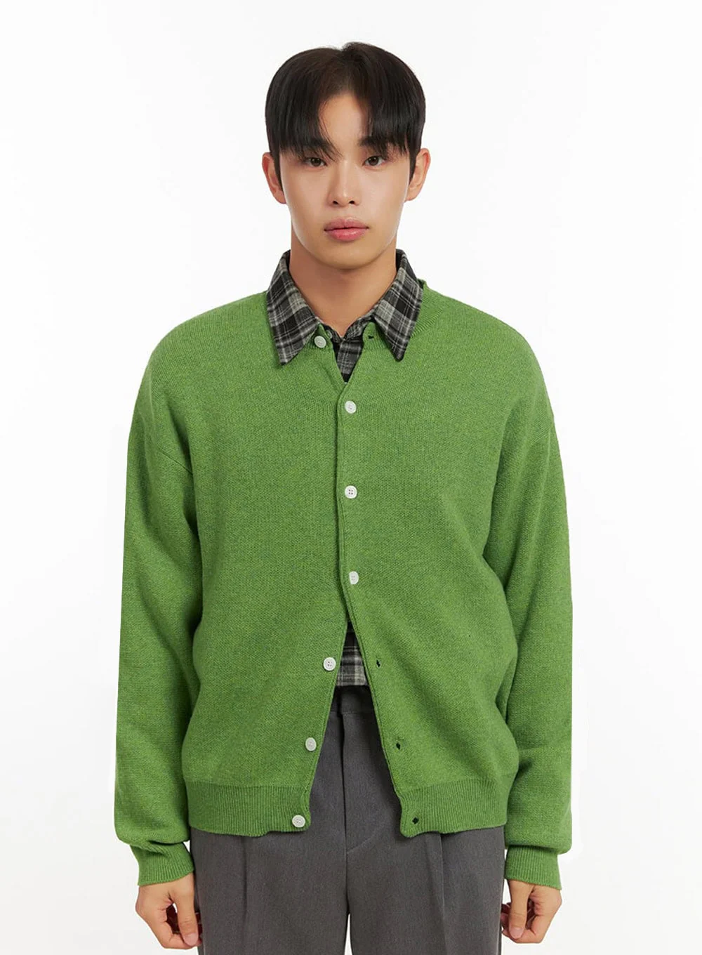 Men's Comfy Buttoned Sweater ID406 - Image 12