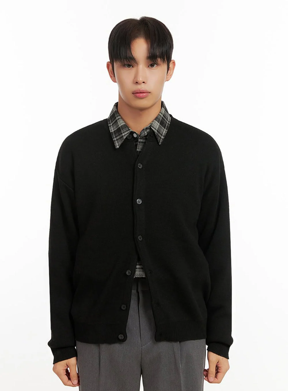 Men's Comfy Buttoned Sweater ID406 - Image 13